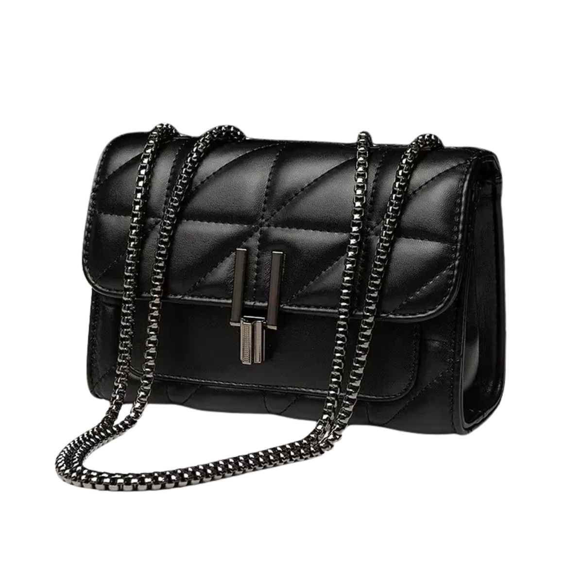 Sac Bandoulière Matelassé à Chaîne – Élégance Urbaine