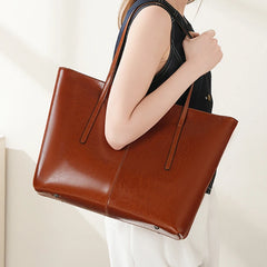 Sac Atelier – Cabas Signature en Cuir Véritable