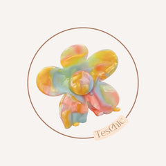 Épingle Pour Cheveux Fleur Multicolore Pastel